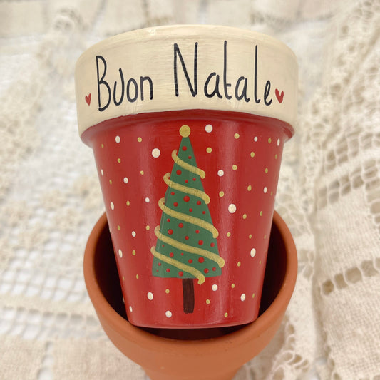 Crimson Christmas Tree Gold