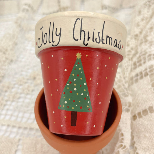 Crimson Christmas Tree